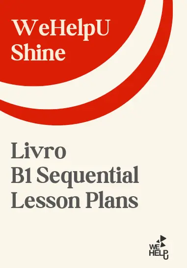 KIT APOSTILA DE INGLÊS B1 INTERMEDIATE – WEHELPU SHINE | LESSON PLANS