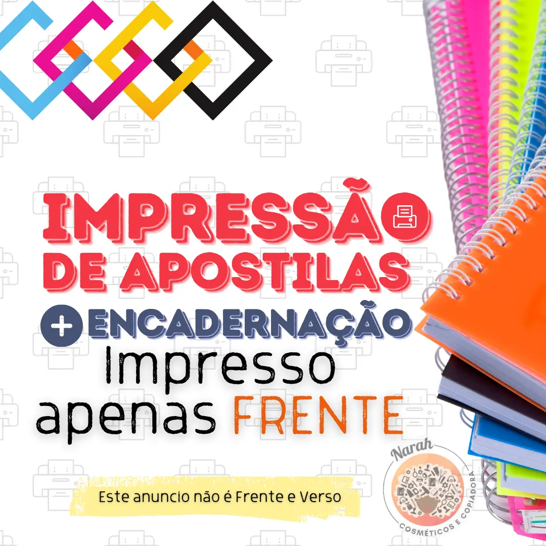 Impressão A4 Frente - Preto e Branco